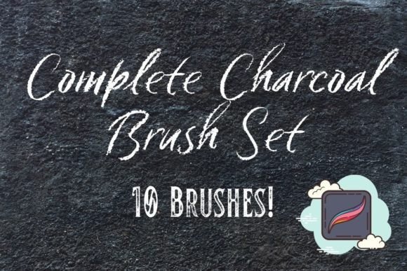 Download Charcoal Pencil Procreate Brushes - Charcoal Collection
