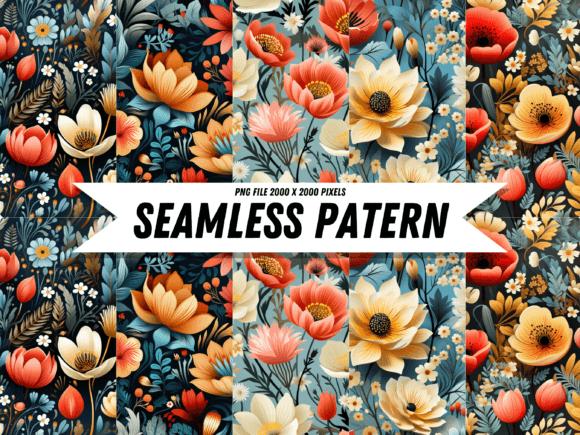 Download Summer Florals Pattern - Floral Collection