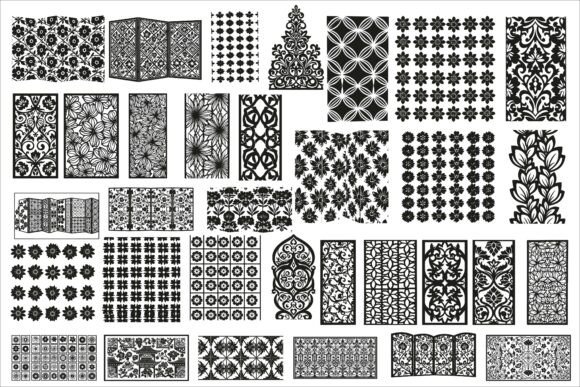 Download Seamless Vintage Black and White Floral - Floral Collection
