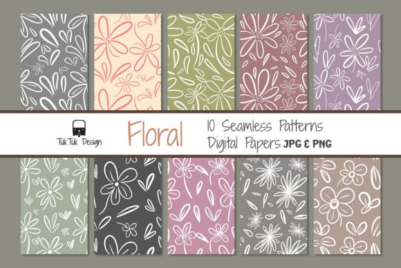 Download Seamless Floral Pattern - Floral Collection