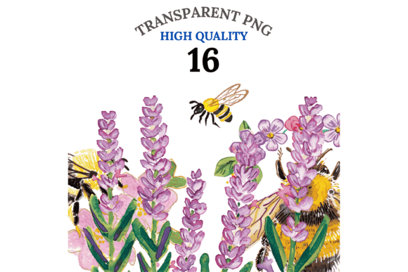 Download Floral Bee Clipart - Floral Collection