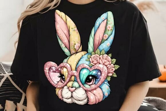 Download Easter Bunny Png,Easter Floral Bunny Png - Floral Collection